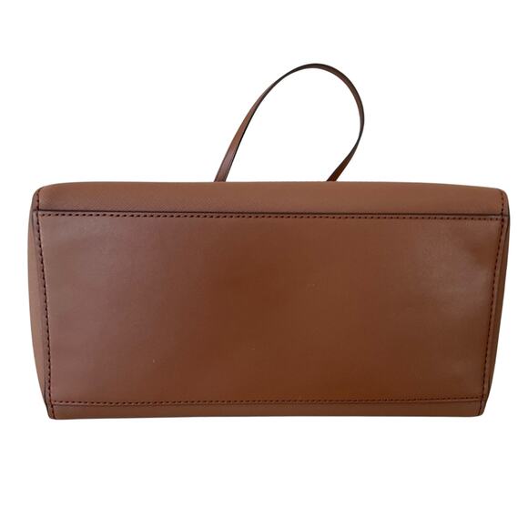 Michael Kors Vincent Large Saffiano Leather Brown Tote Bag With Card Case NWT - Picture 9 of 15